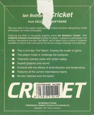 Ian Botham's Cricket_Disk1 box cover back